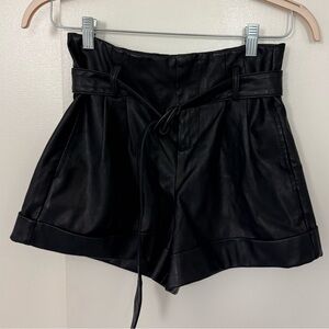 Leather Shorts